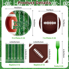 Litmitfu green turf napkins 13x13 add soft, absorbent touch to meals