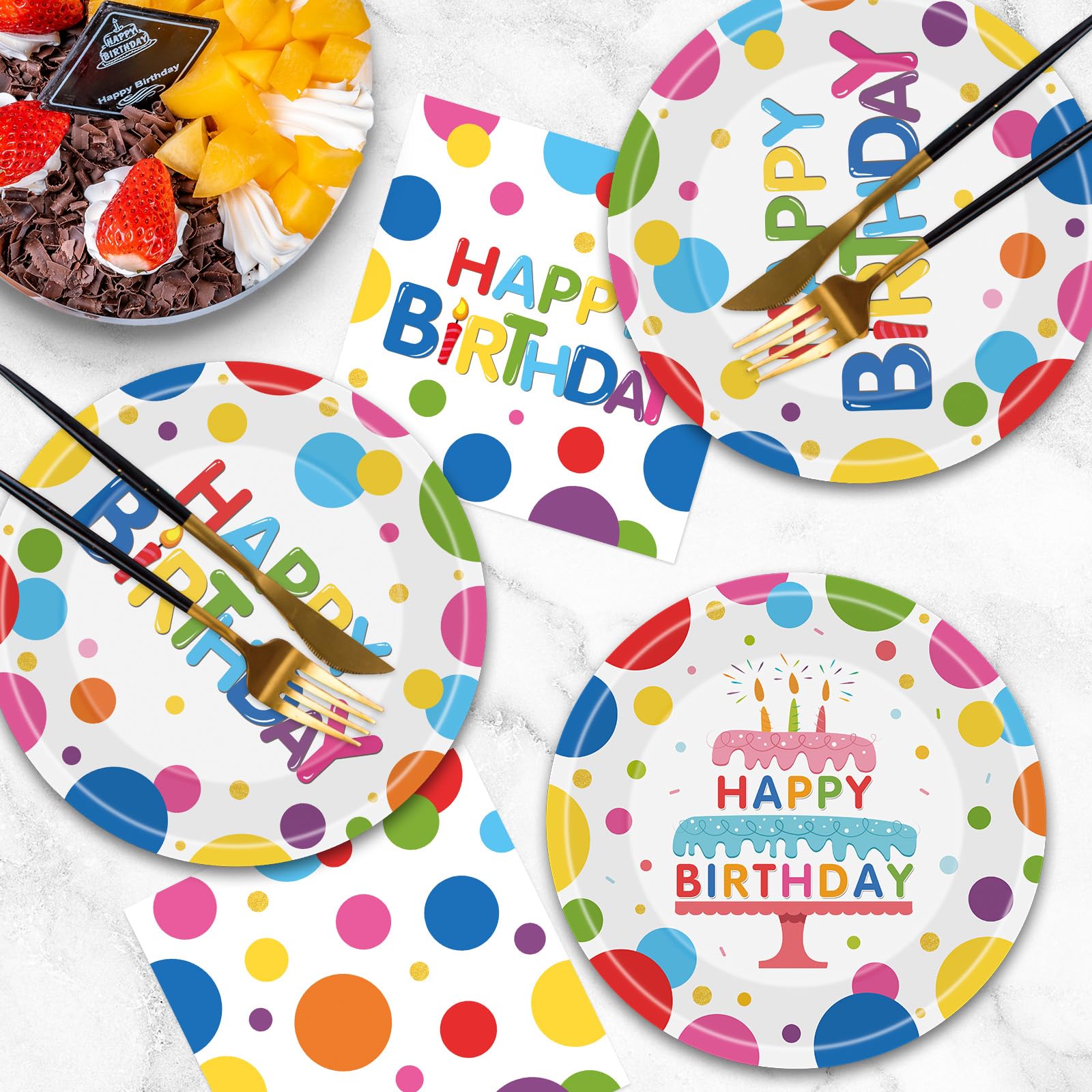 Litmitfu 40-piece set highlighting convenient party planning and serving