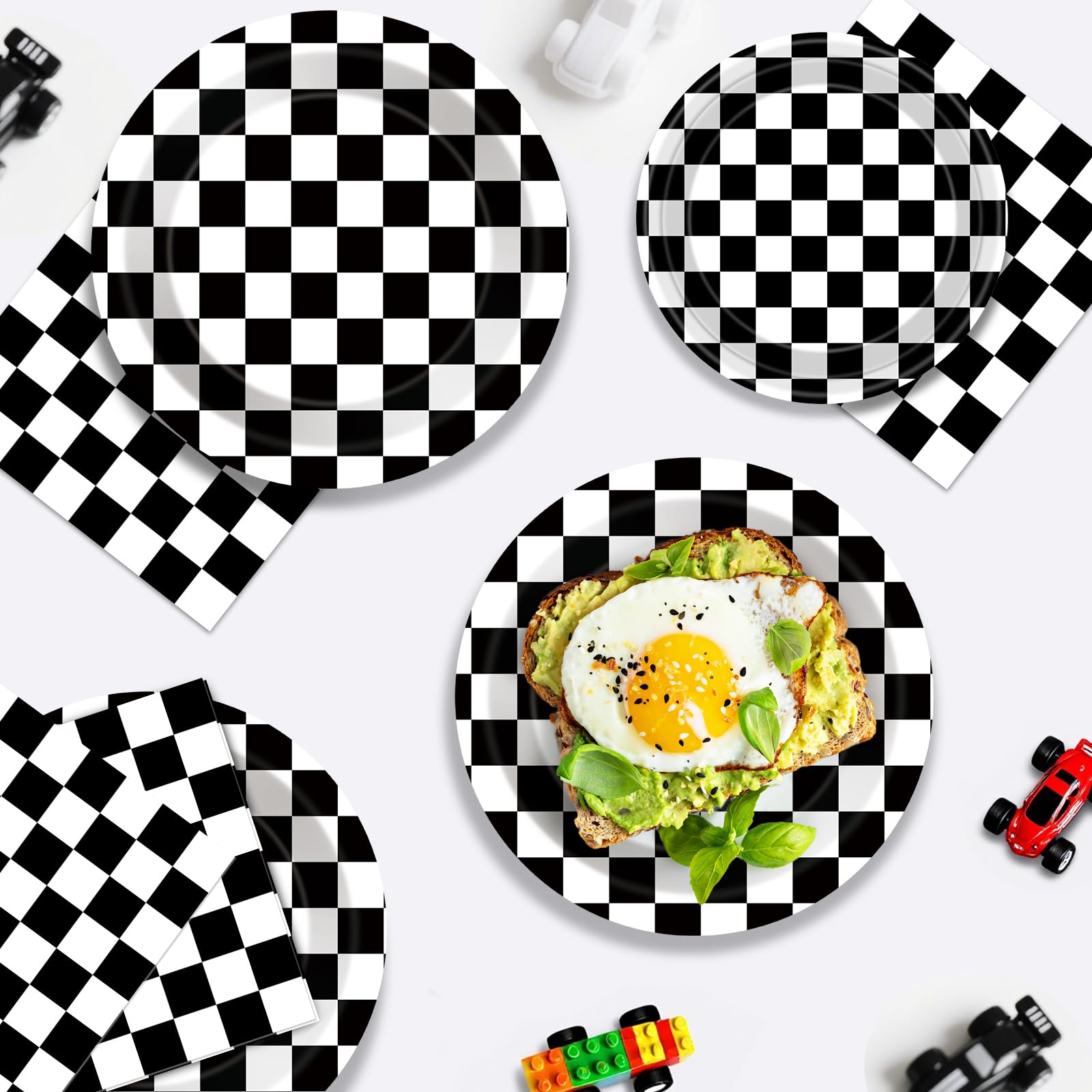 Litmitfu racing party supplies set helps entertain up to 20 guests