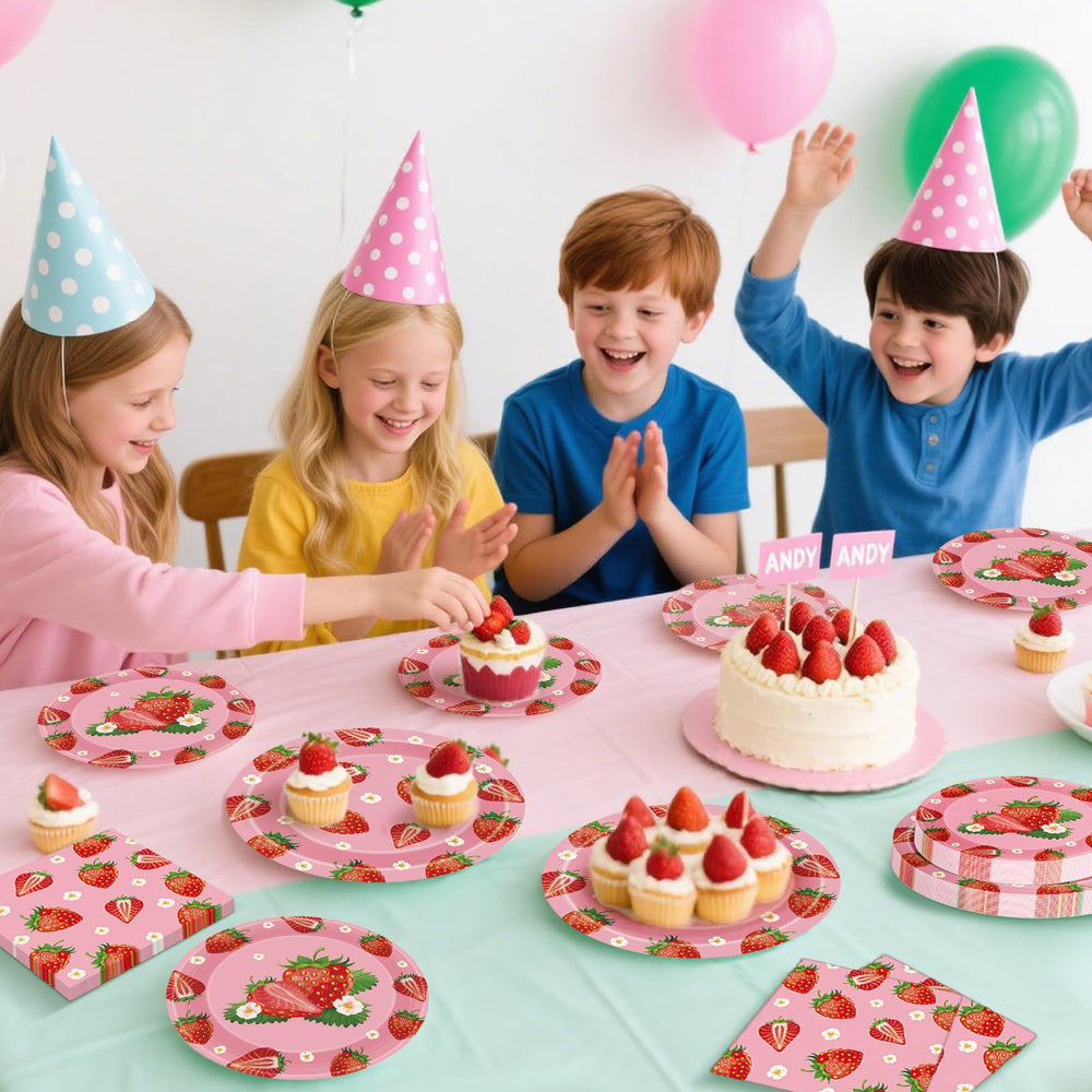 Litmitfu tableware kit 40-pack simplifies party setup
