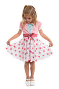 Little Adventures Bo Peep Twirl Dress front view showing twirl-ready silhouette for playful dress-up