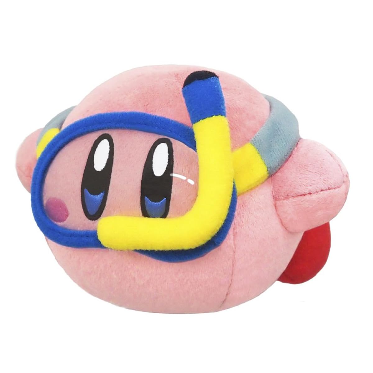 Little Buddy Kirby 6-inch swim plush, a soft collectible for display or cuddling.