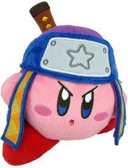 Little Buddy Kirby Ninja stuffed plush, 5-inch cuddle companion for fans and collectors.