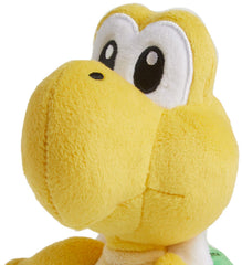 Little Buddy Koopa Troopa plush back view highlighting shell motif