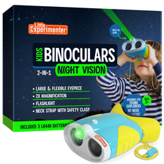Little Experimenter night vision binoculars for kids visible in low light, enabling curious exploration
