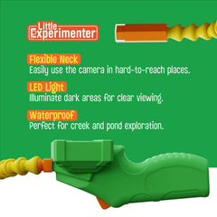 Little Experimenter Snake Scope reveals ant tunnels and nests through a waterproof camera.