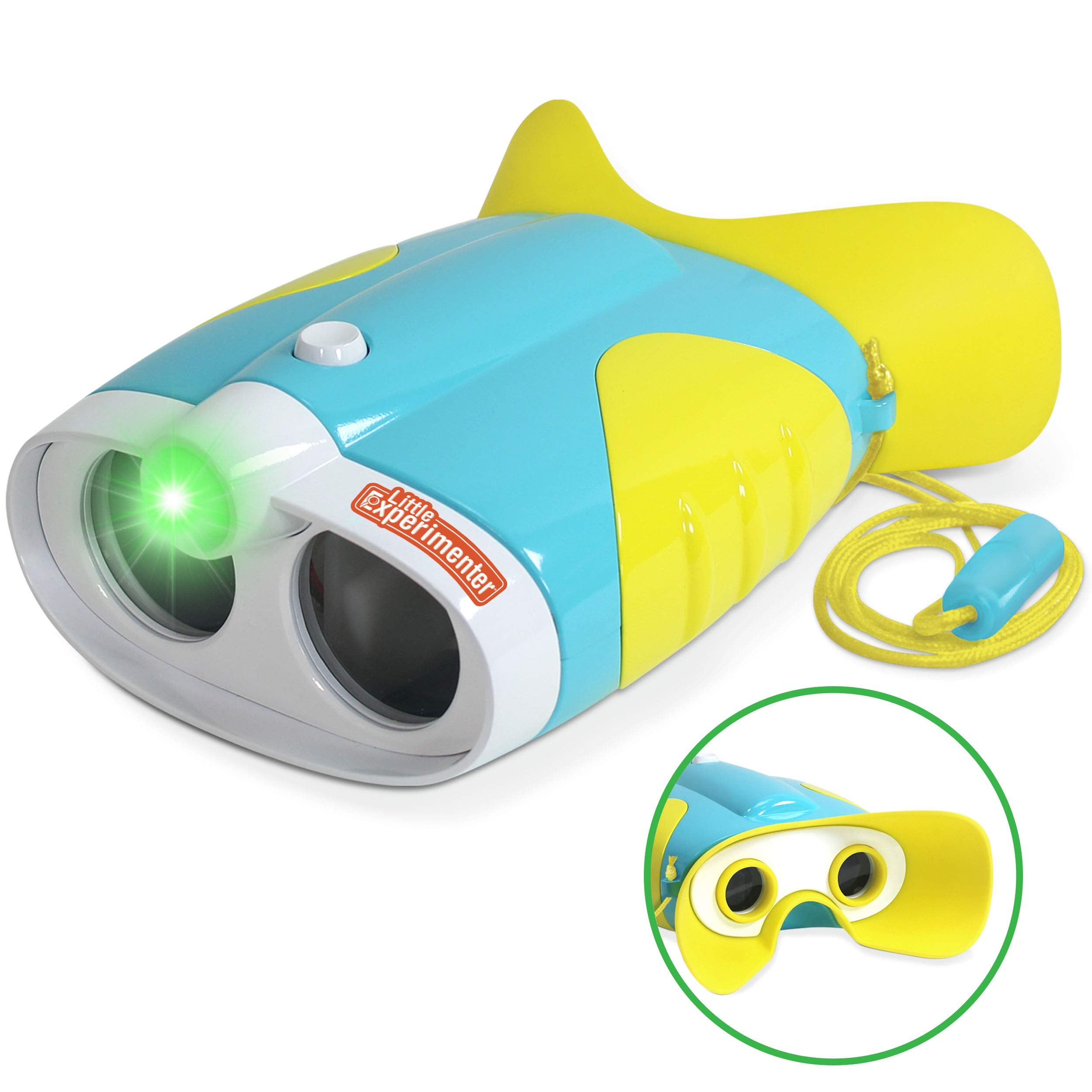 Stem learning gift idea binoculars from Little Experimenter sparking curiosity