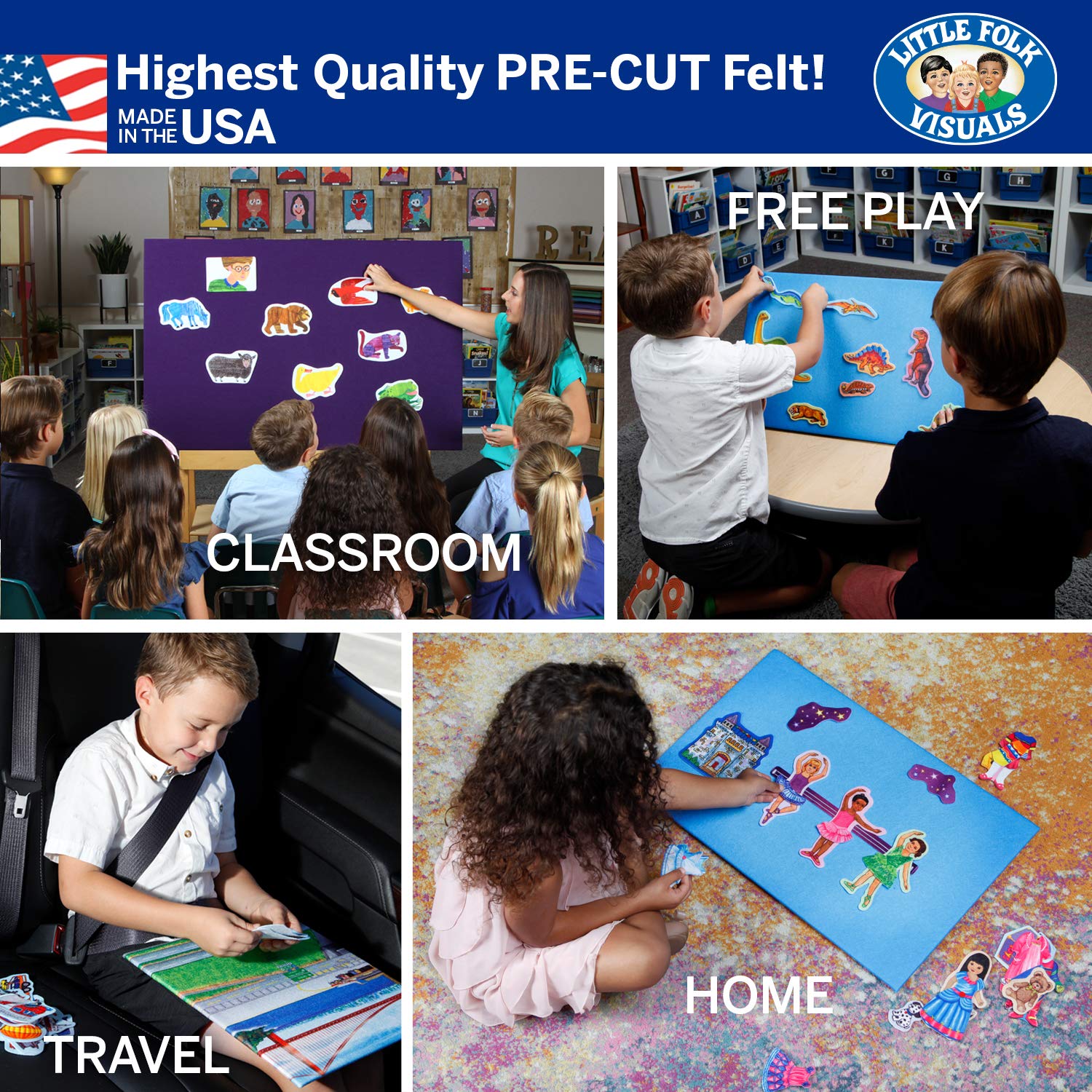 Little Folk Visuals Interactive storytelling pieces spark vocabulary and narrative skills.