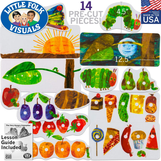 Little Folk Visuals Precut Flannel Board Figures; ideal for interactive lessons.