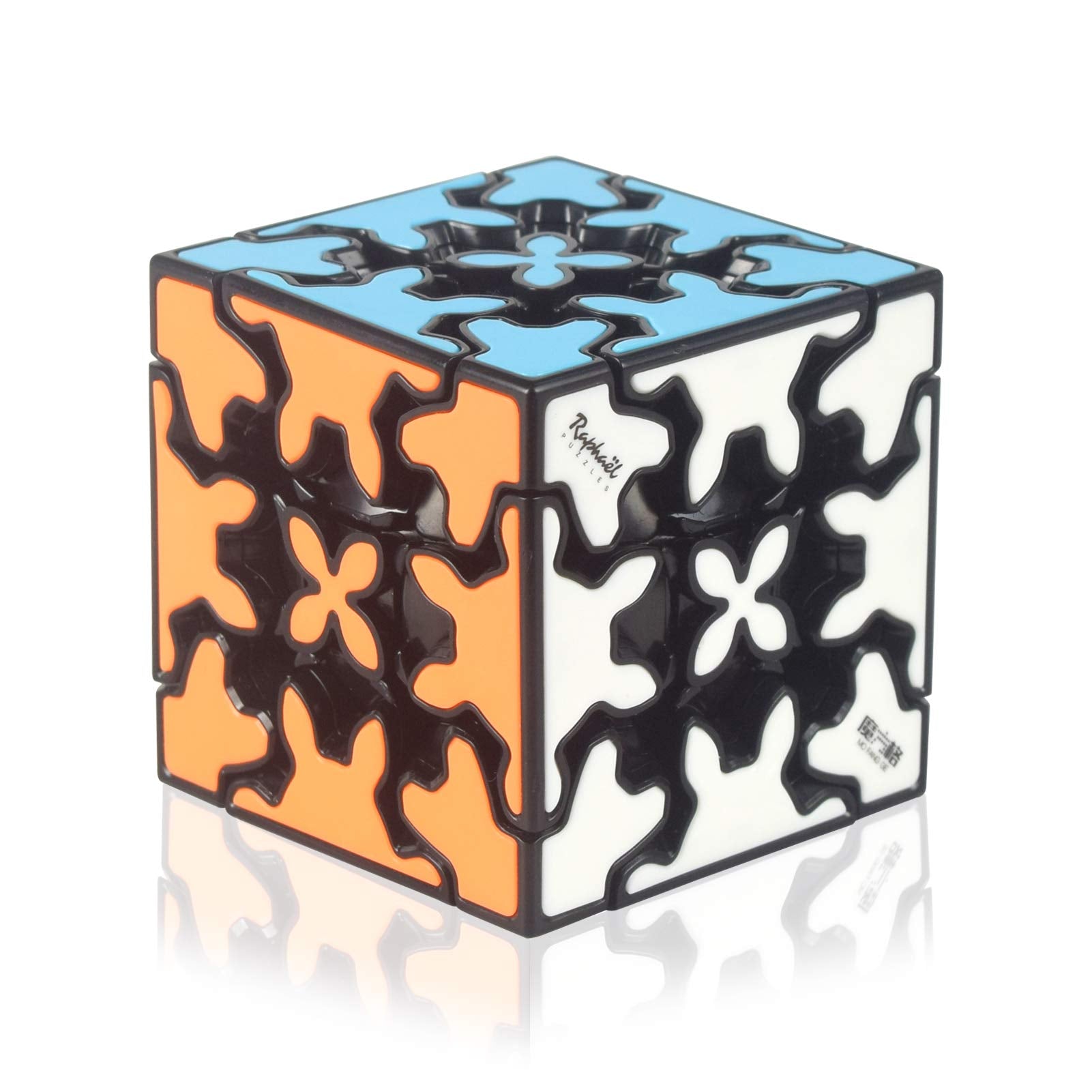 Little Golden Elephant Gear Cube 3x3x3 with embedded tiles for smooth, engaging play.