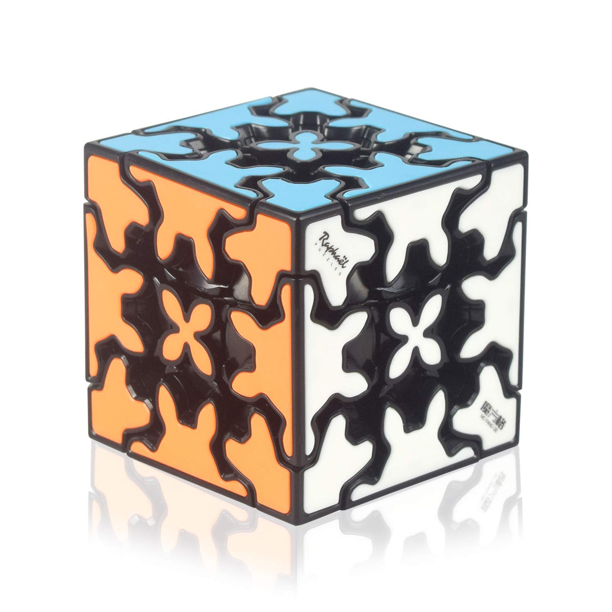 Little Golden Elephant Gear Cube 3x3x3 with embedded tiles for smooth, engaging play.