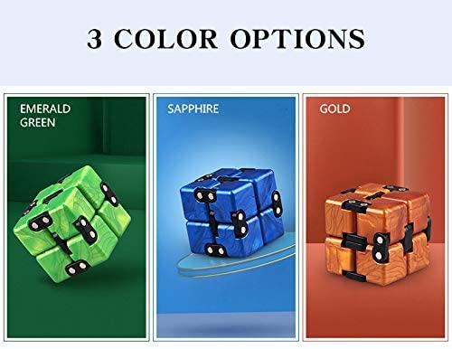 Little Golden Elephant infinity cube vibrant design boosts visual engagement.