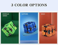 Little Golden Elephant infinity cube vibrant design boosts visual engagement.