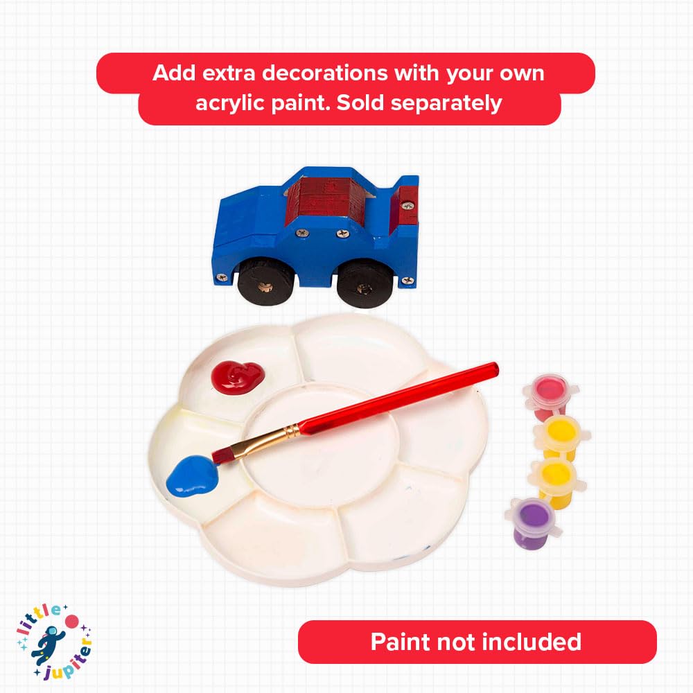 Little Jupiter monster truck kit makes a thoughtful gift for kids aged four to seven.