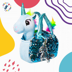 Little Jupiter gift-ready unicorn set ideal for birthdays and celebrations.