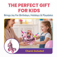 Little Jupiter gift-ready unicorn set, perfect for birthdays and special occasions