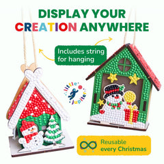 Little Jupiter LED light battery included enables instant illumination during crafts.