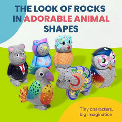 Little Jupiter Rock Buddies elephant rock figure inspires durable keepsakes.