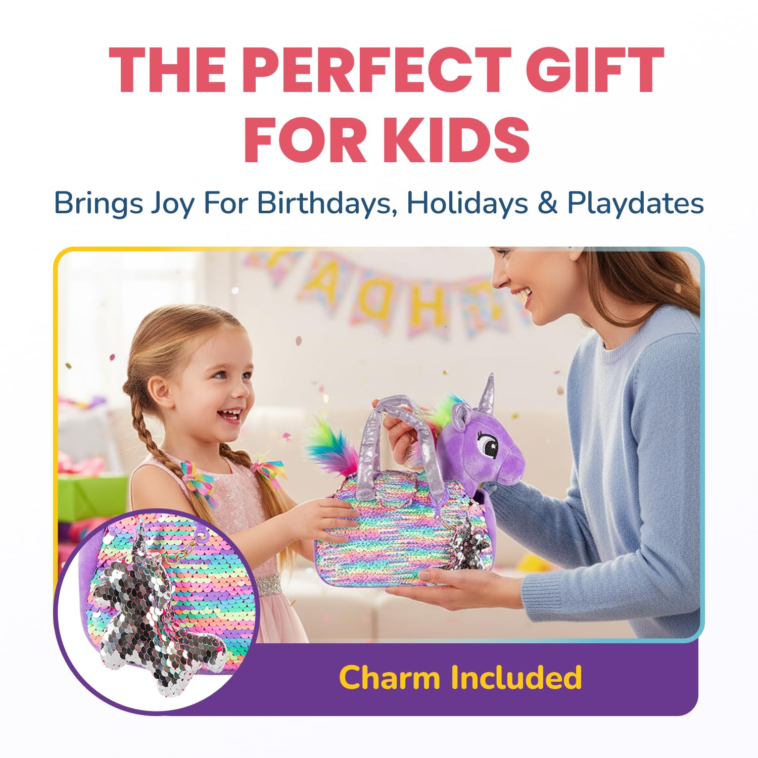Little Jupiter soft polyester and third-party safety tested for kids 4 and up.