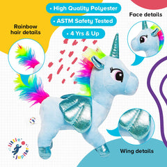 Little Jupiter unicorn charm acts as a cute accessory for kids.