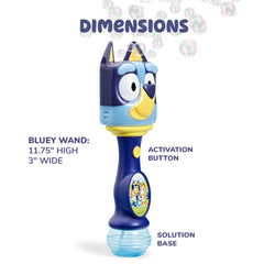 Little Kids BLUEY lights up and plays music, enhancing bubble time.