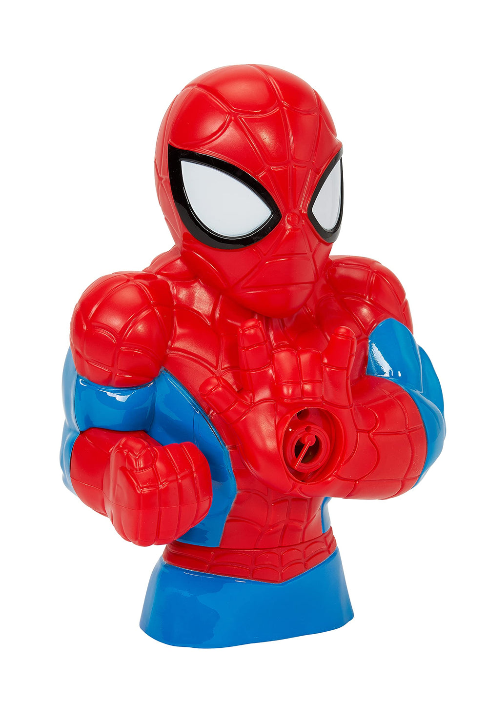 Scenes of continuous bubbles blasting from Spidey’s web blaster.