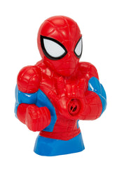 Scenes of continuous bubbles blasting from Spidey’s web blaster.