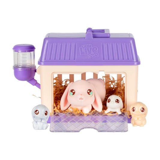 Little Live Pets Mama Bunny toy with interactive features for nurturing play