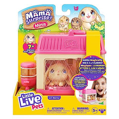Little Live Pets Mama Surprise Bunny inside their themed house ready to reveal babies.