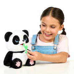 Little Live Pets ChuChu bamboo feeding scene for nurturing play.