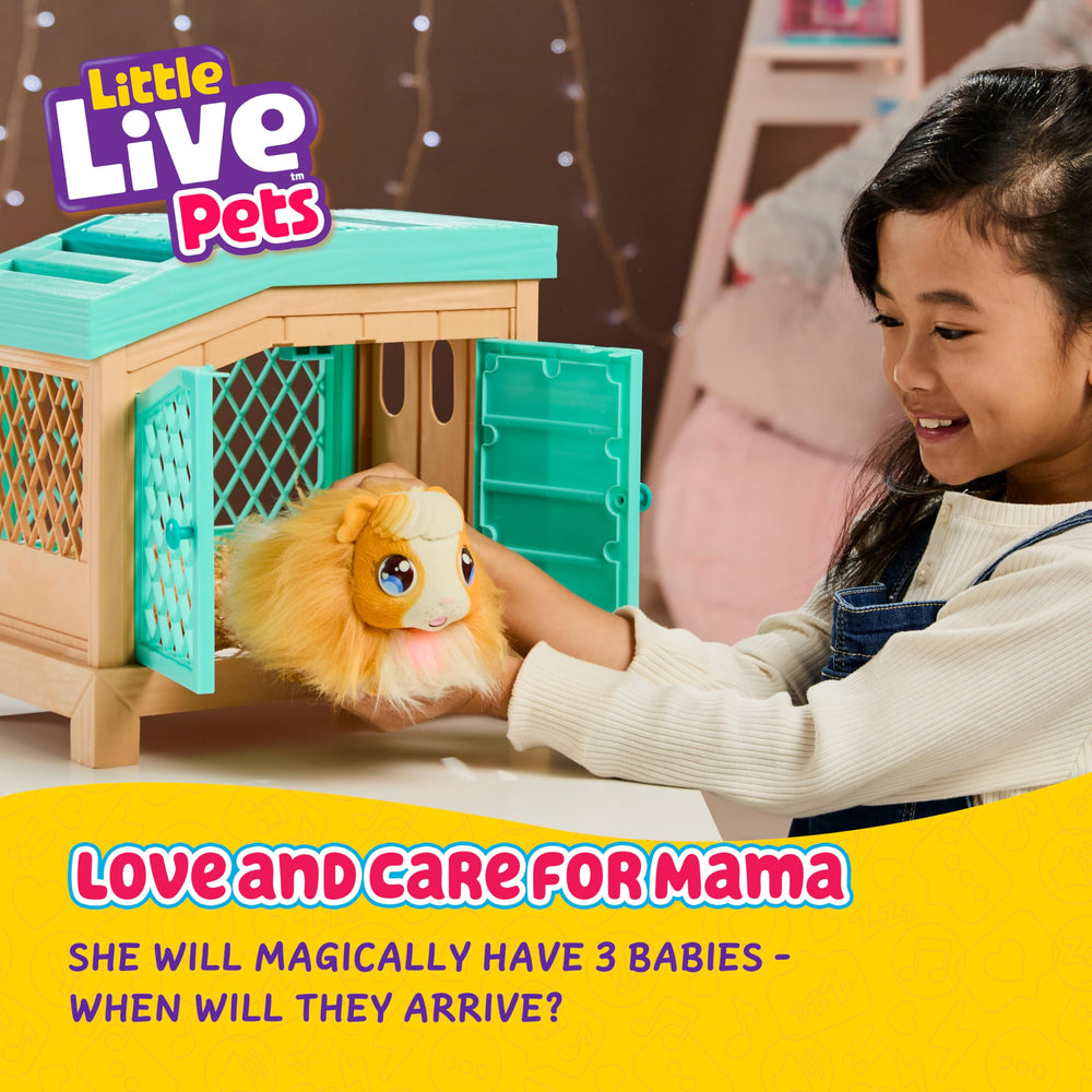 Little Live Pets three babies reveal scene, sparking curiosity and storytelling during playtime.