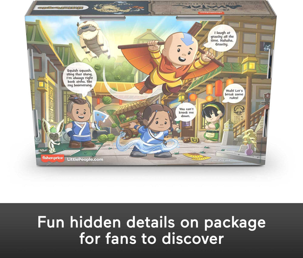Little People COLLECTOR Avatar display package highlighting show graphics for gifting