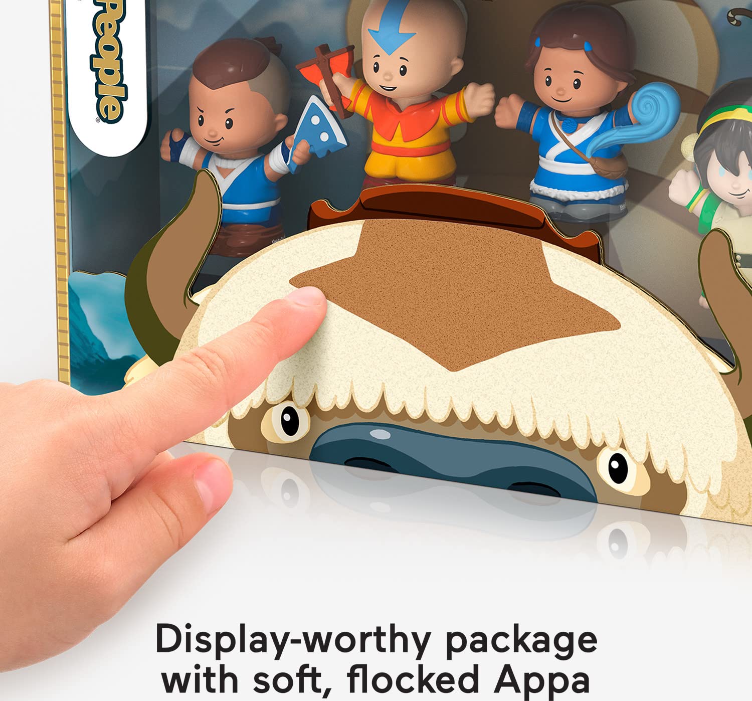 Little People COLLECTOR Avatar Sokka figure for collector shelves