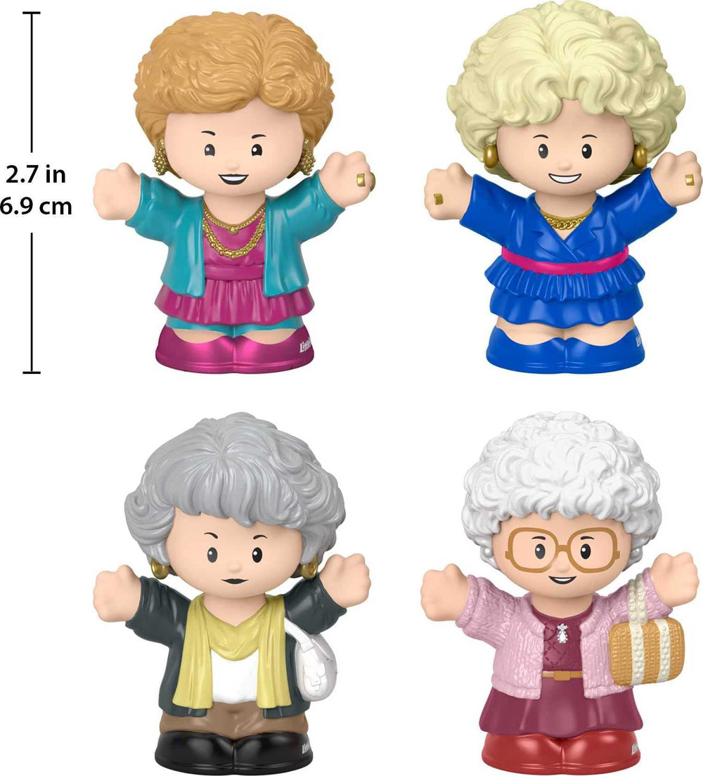 Blanche Devereaux figure from Little People Collector Golden Girls, desk display ready.