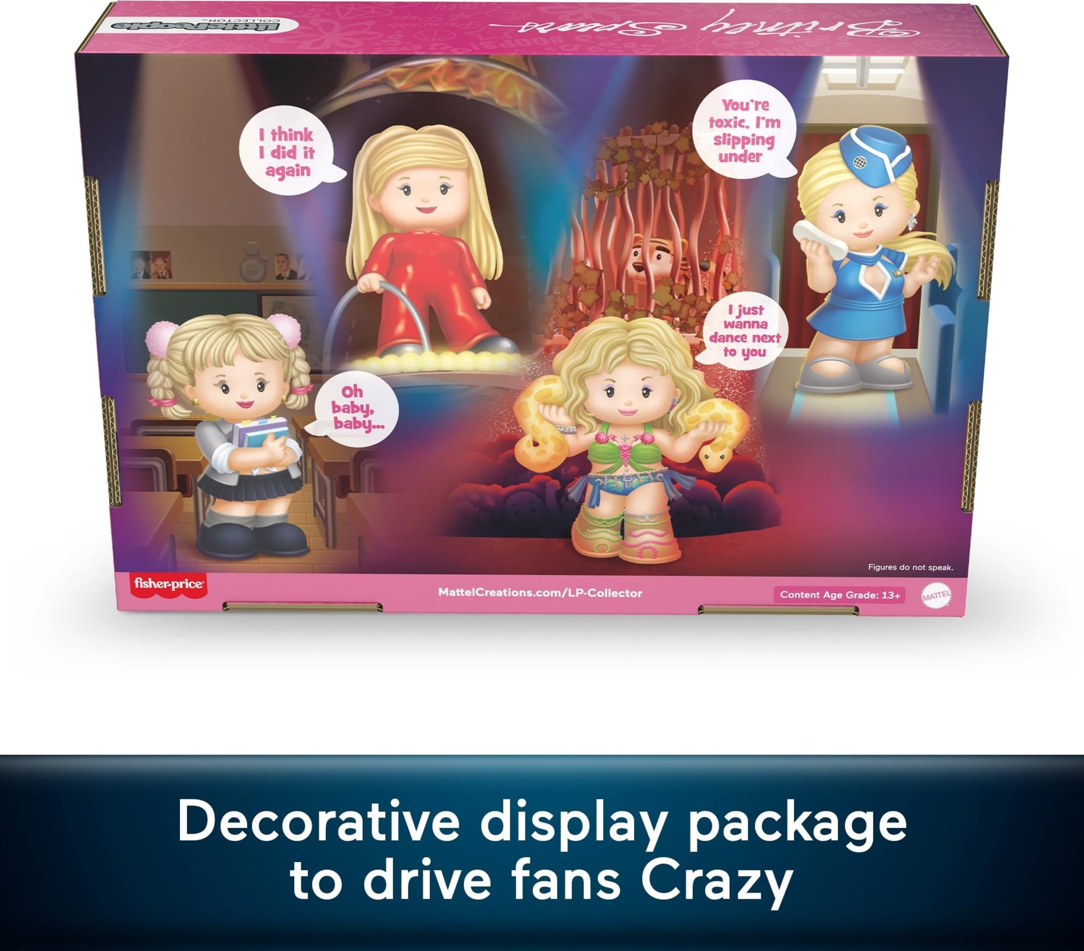 Britney Spears flight attendant figure ideal for an on‑display collection