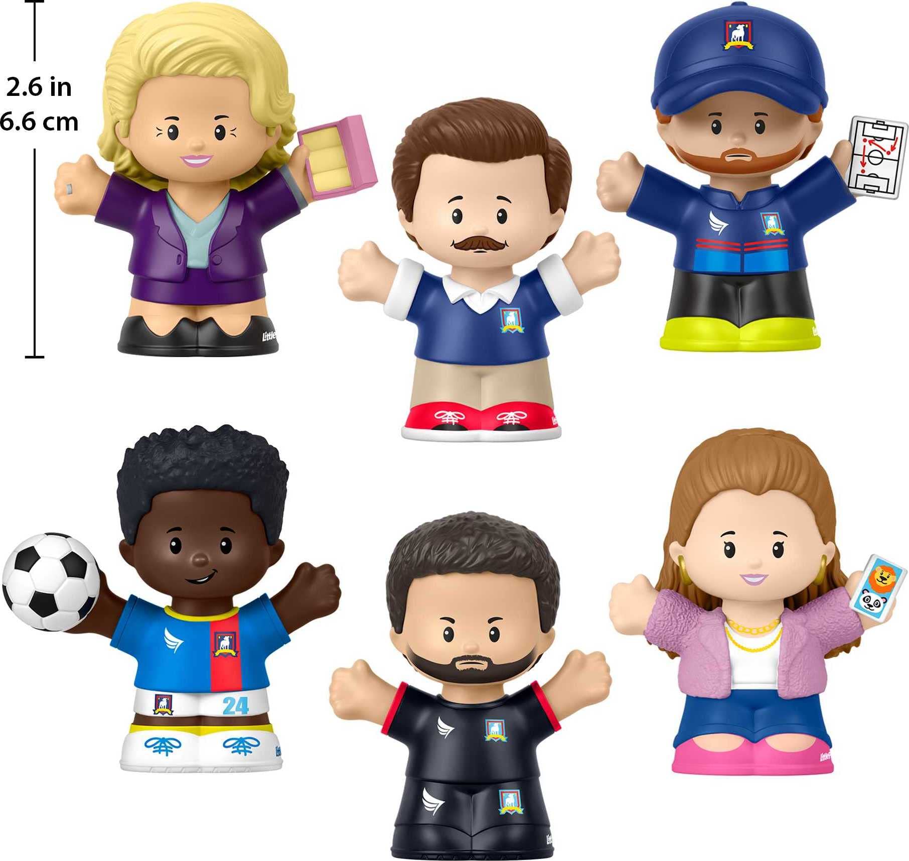 Little People Collector Coach Beard figure for shelf display and collecting