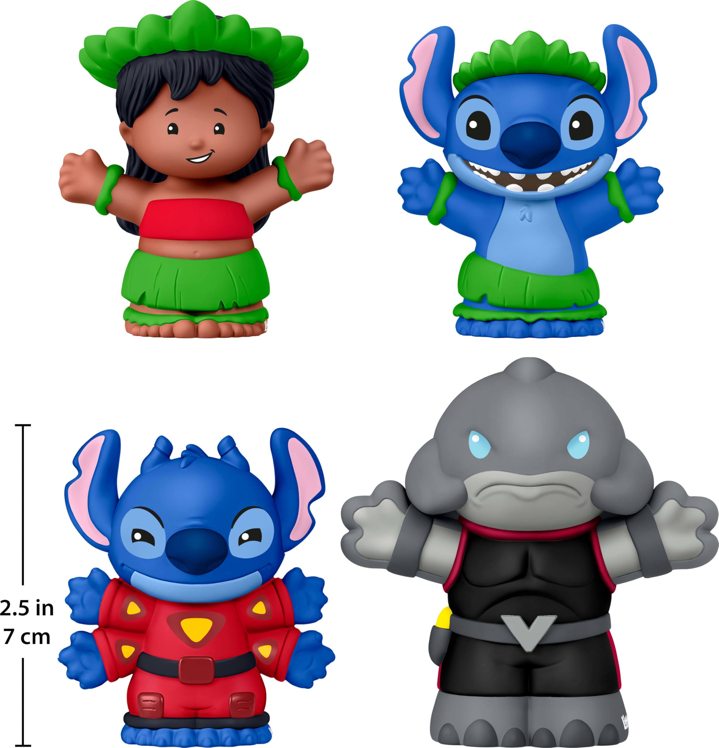 Little People Collector Disney Lilo and Stitch display base included for stable setup