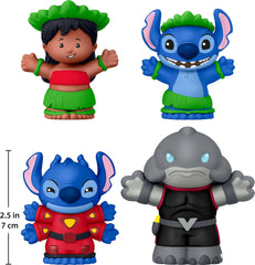 Little People Collector Disney Lilo and Stitch display base included for stable setup