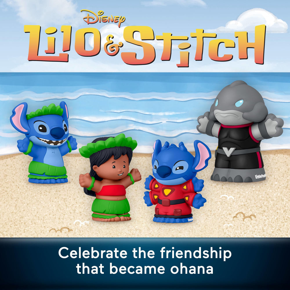 Little People Collector Disney Lilo and Stitch four figures ready for avid collectors