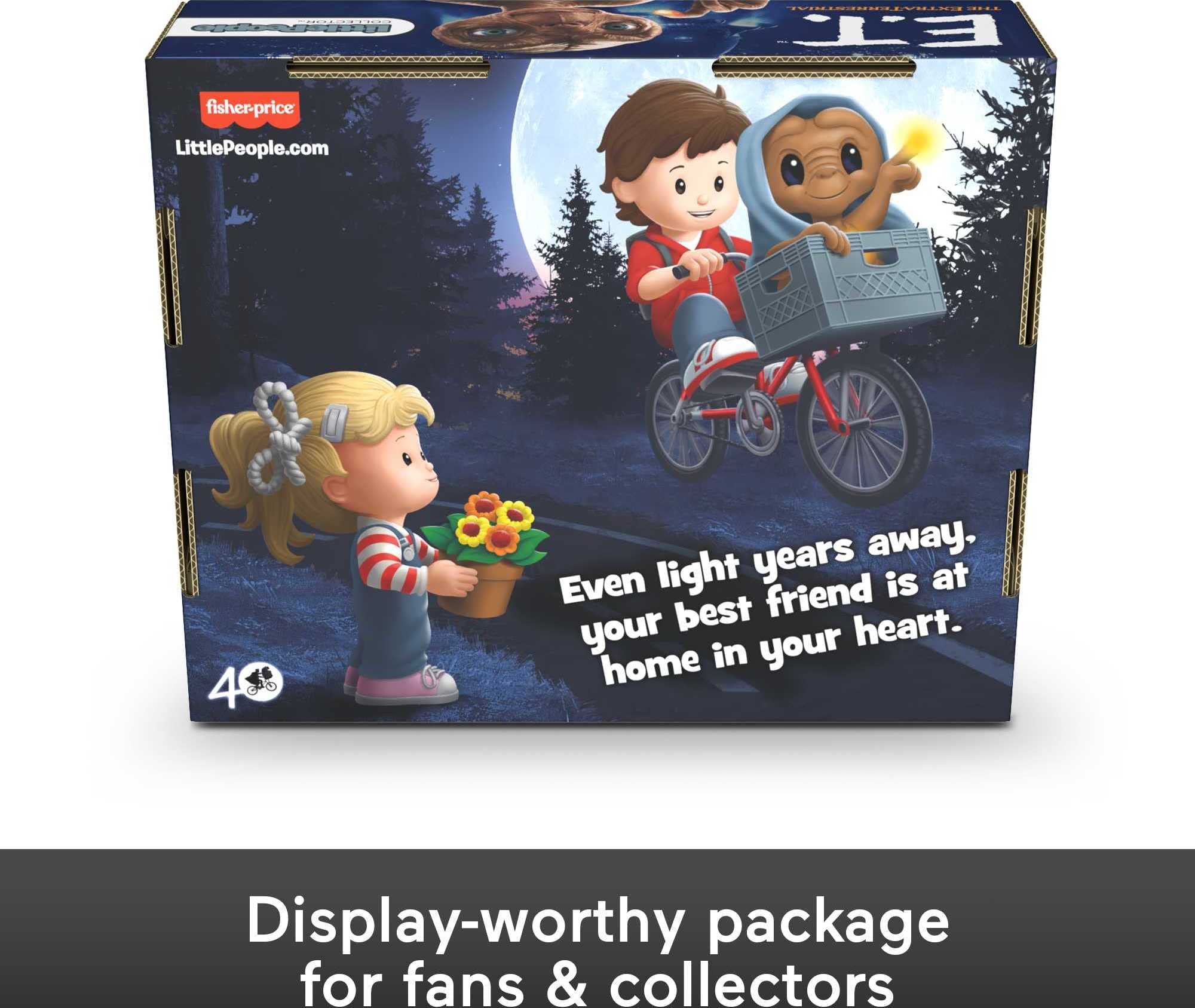 Package graphics add vintage film charm to any shelf