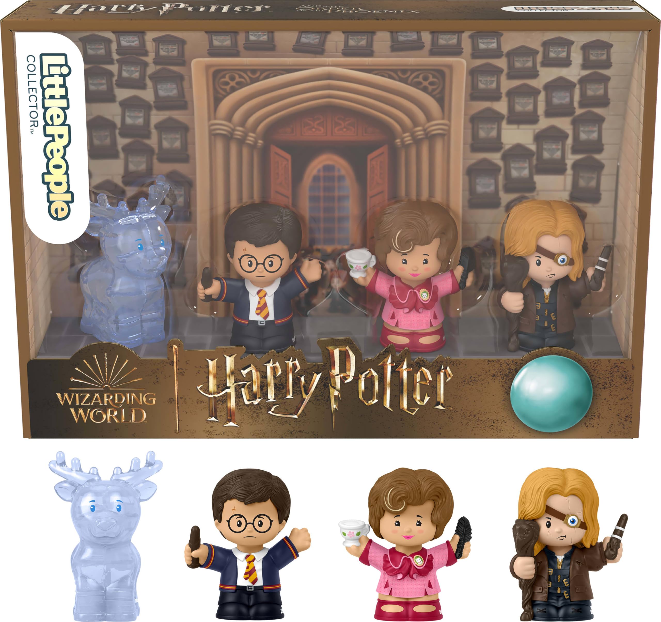 Little People COLLECTOR Harry Potter Order of the Phoenix display set with four figures for fans