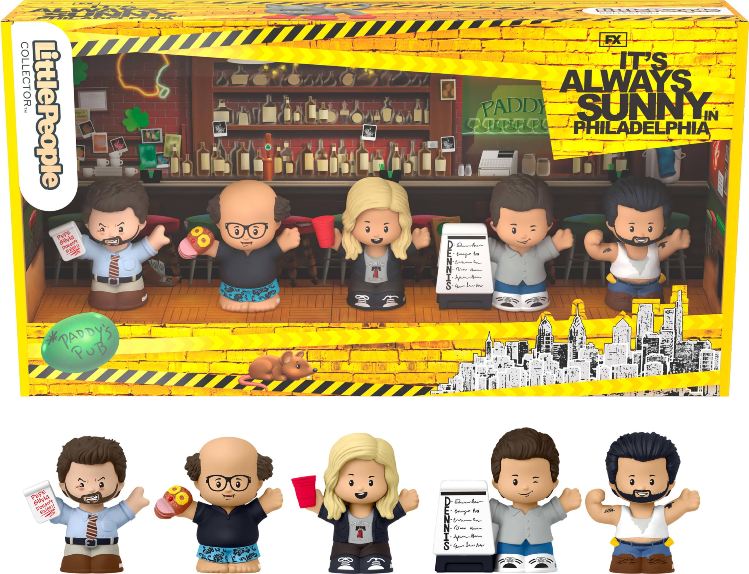 Little People Collector Fat Mac figure for display, capturing iconic moment in a compact shelf-friendly form.