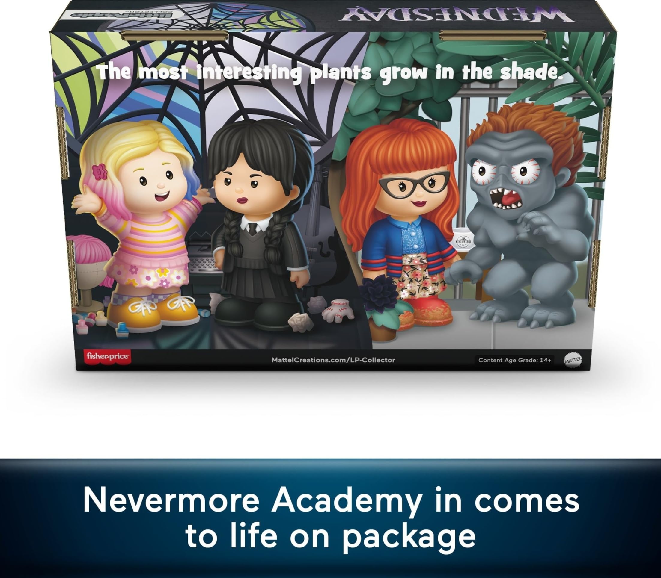 Little People COLLECTOR Marilyn Thornhill figure capturing Nevermore style.