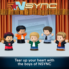 Little People Collector NSYNC Chris Kirkpatrick figure for display and memorabilia.