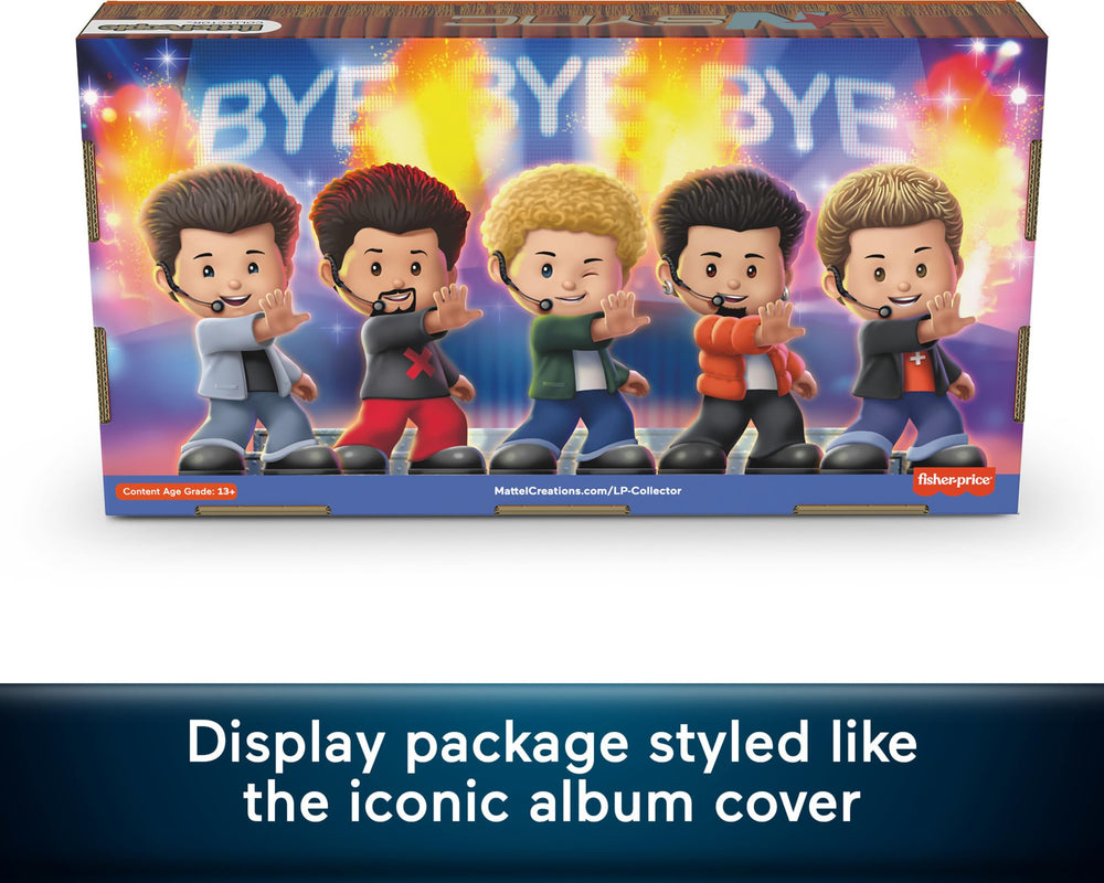 Little People Collector NSYNC JC Chasez figure for display and fan collection.