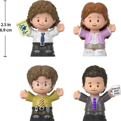Little People Collector The Office set in a display package for fans.