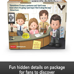 Little People Collector The Office set featuring Pam Beesly for gift-worthy display.