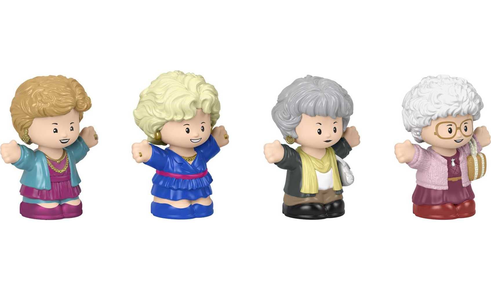 Rose Nylund figure in Little People Collector Golden Girls for fan displays.