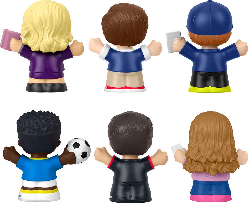 Little People Collector Sam Obisanya figure for display and Ted Lasso set