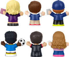 Little People Collector Sam Obisanya figure for display and Ted Lasso set